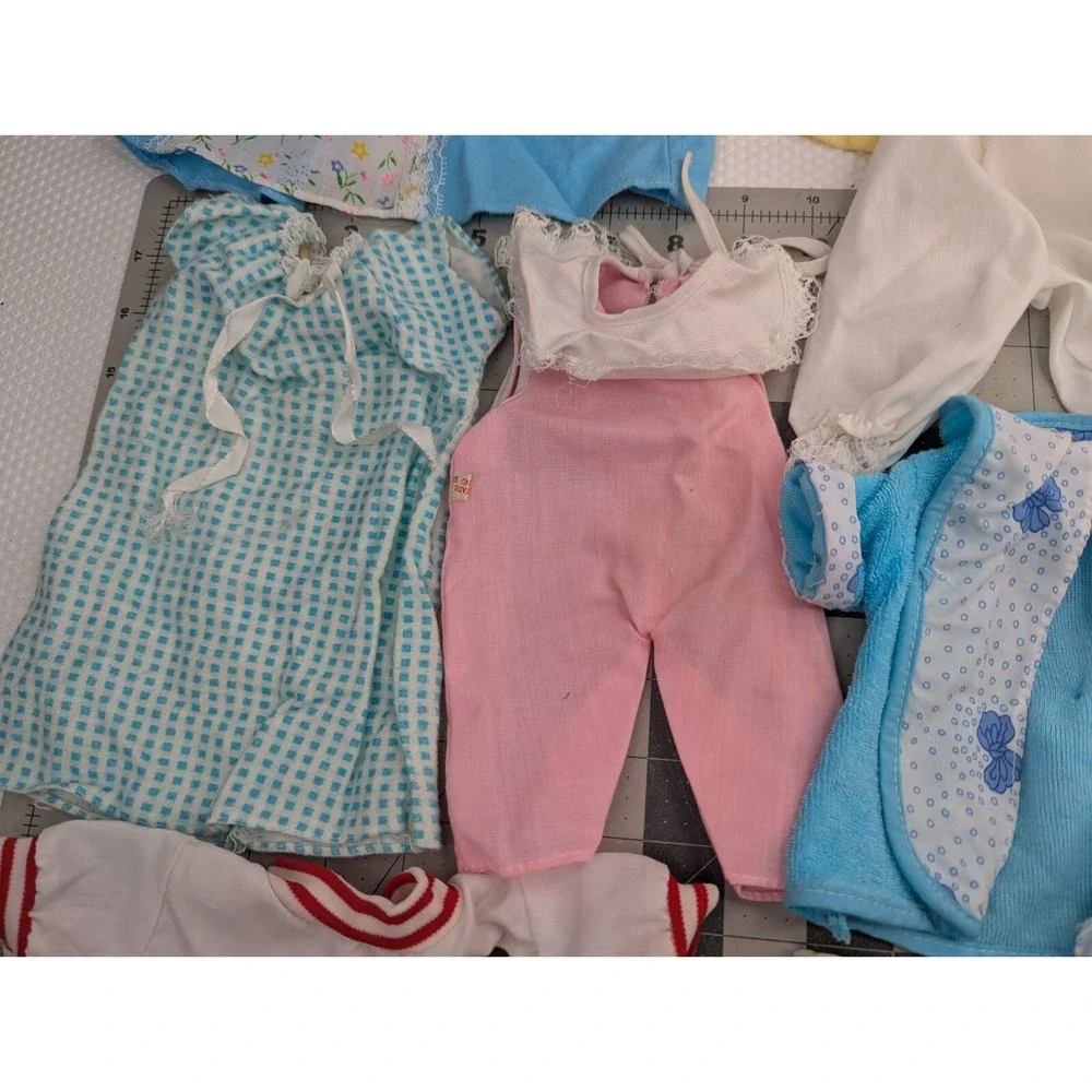 Small Doll Clothes Outfit‎ Lot Gown Dress Shirt Vest